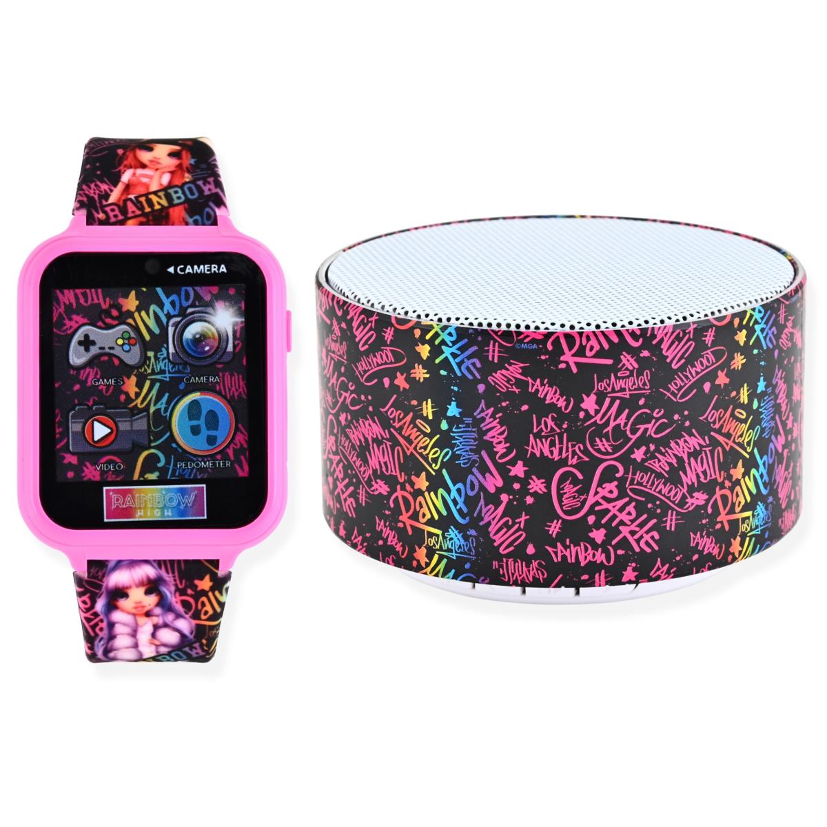 Rainbow High Unisex Child Smart Watch and Speaker Set MultiColor
