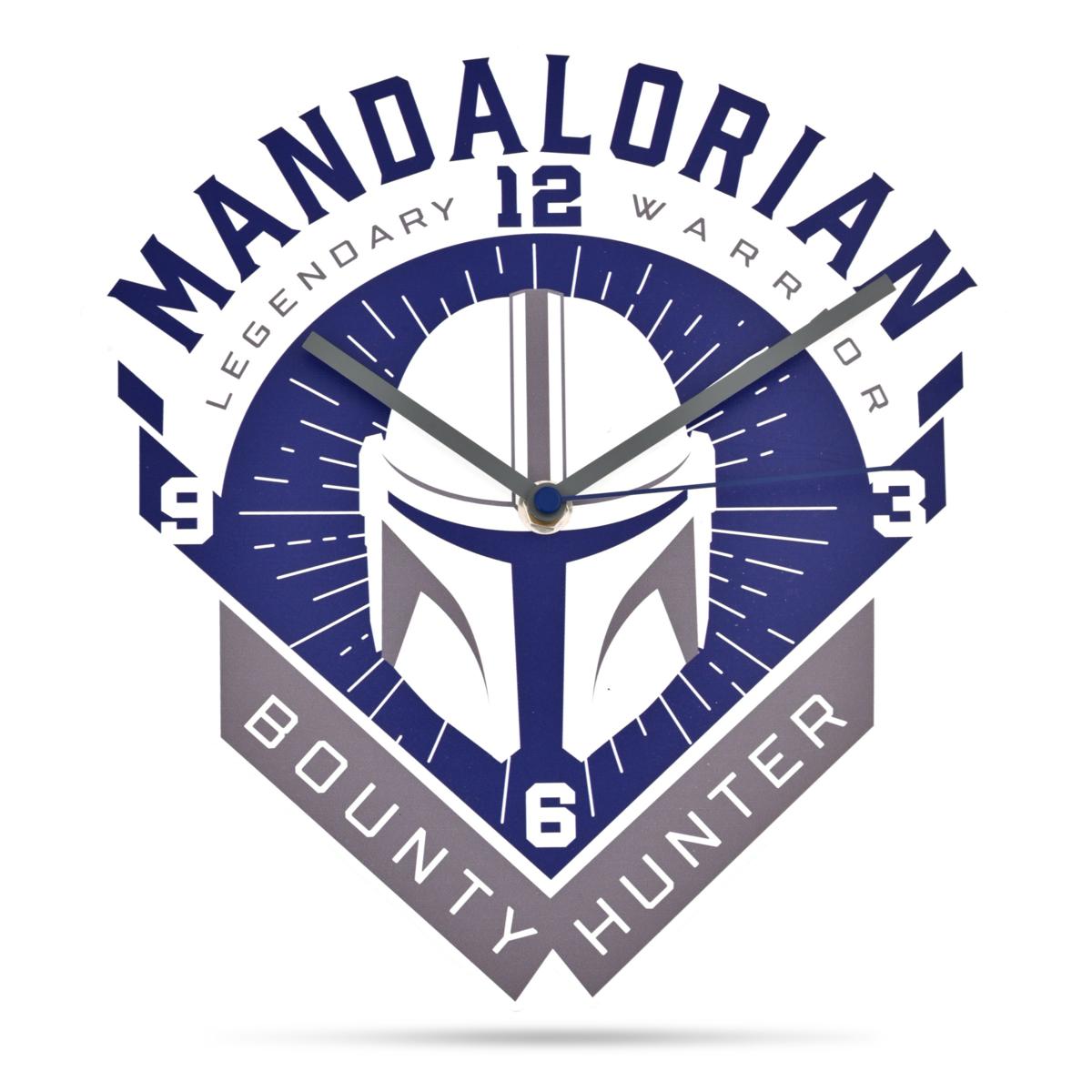 Star Wars Mandalorian Bounty Hunter Wall Clock Model 23251142 HSN