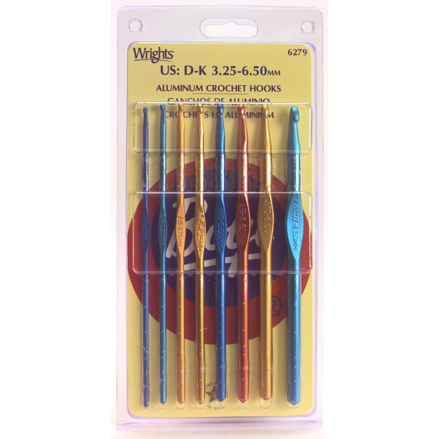 Boye Aluminum Crochet Hook Set Sizes D3 To K10.5 3527461 HSN