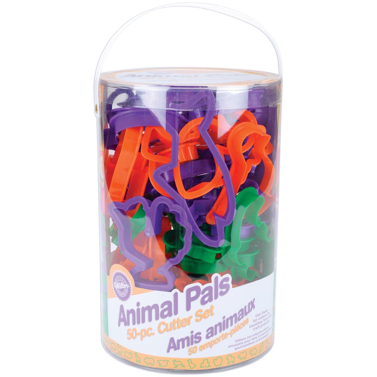 Plastic Cookie Cutters 50/Pkg Animal Pals 5928743 HSN