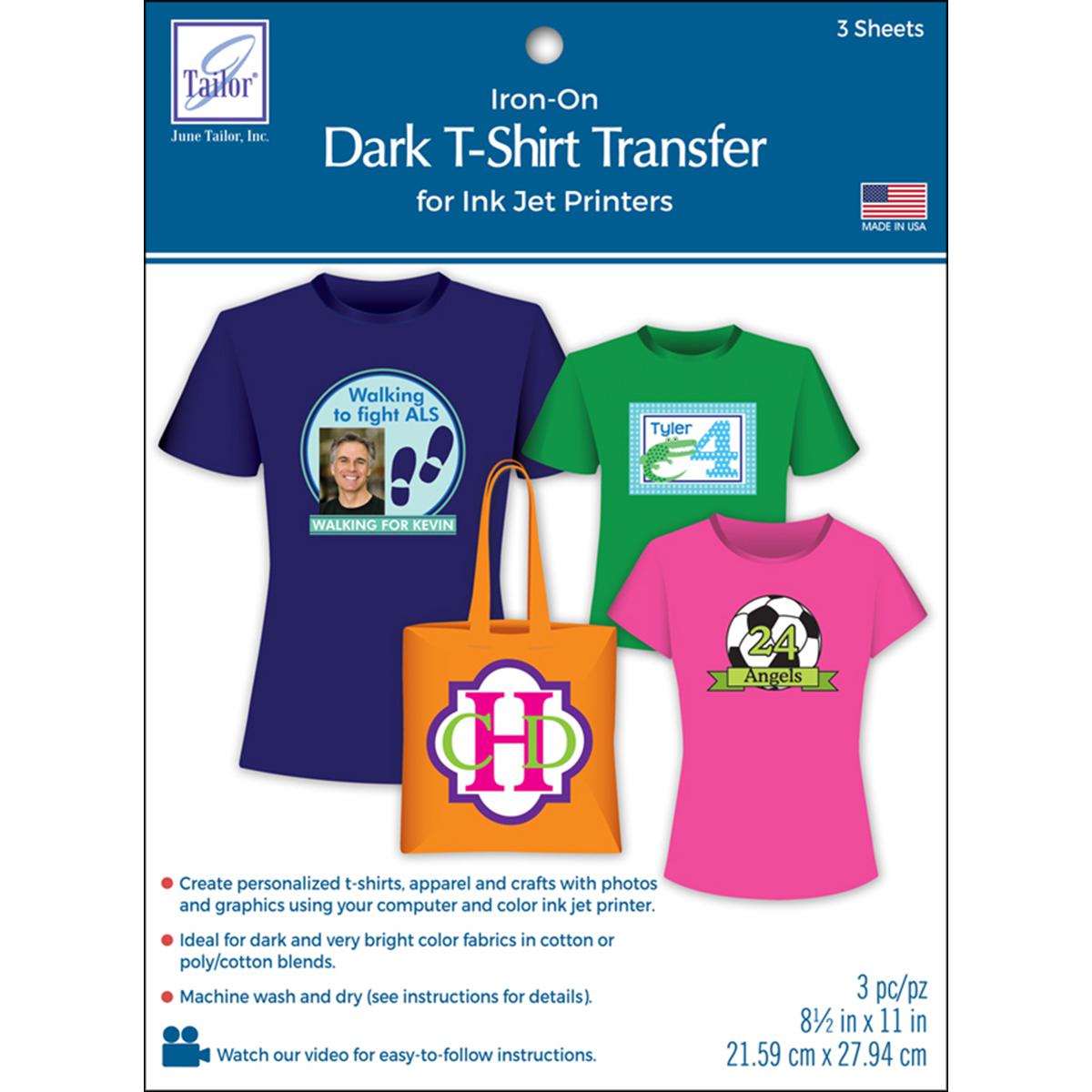 Dark TShirt Transfer Kit 6371452 HSN