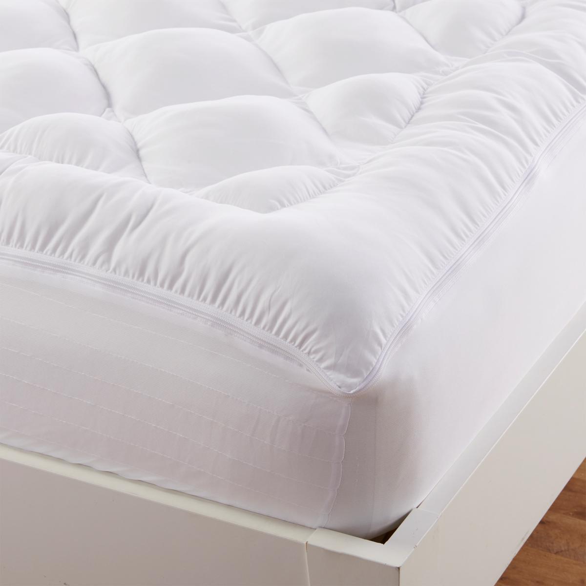 (HSN) Concierge Collection EZ Zip Supreme Superloft Mattress Topper
