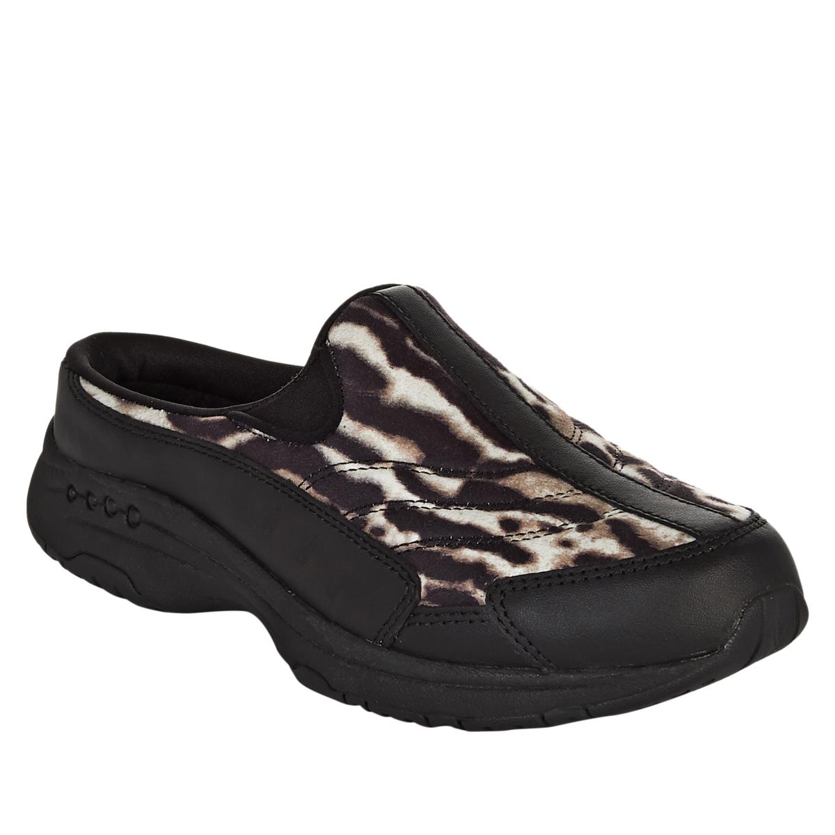 easy spirit Traveltime Prints Leather Sport Clog 9428402 HSN