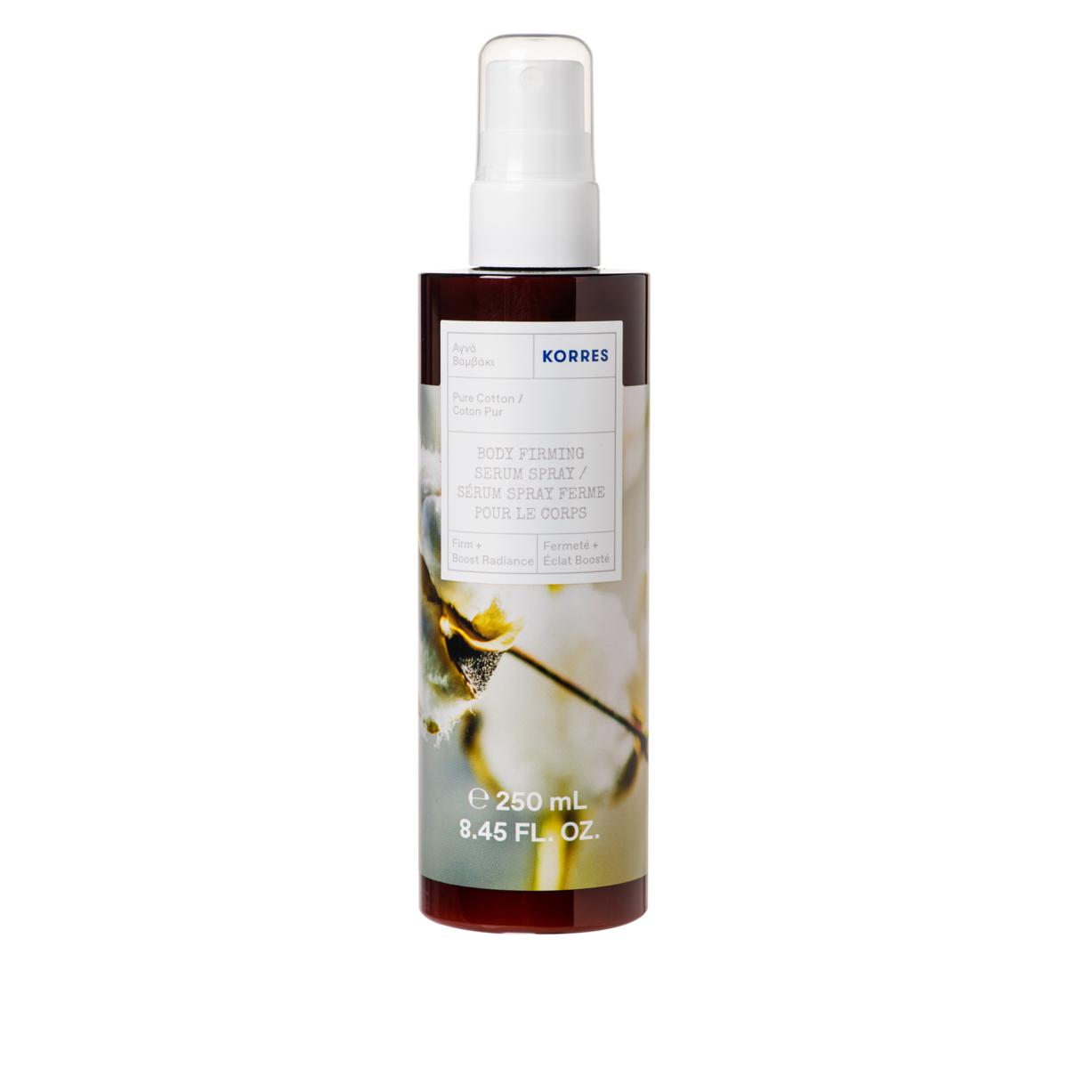 Korres Pure Cotton Body Firming Serum Spray 9471068 HSN