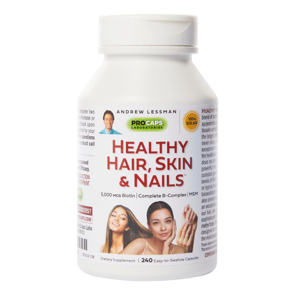 Healthy Hair, Skin and Nails - 240 Capsules - 9712267 | HSN