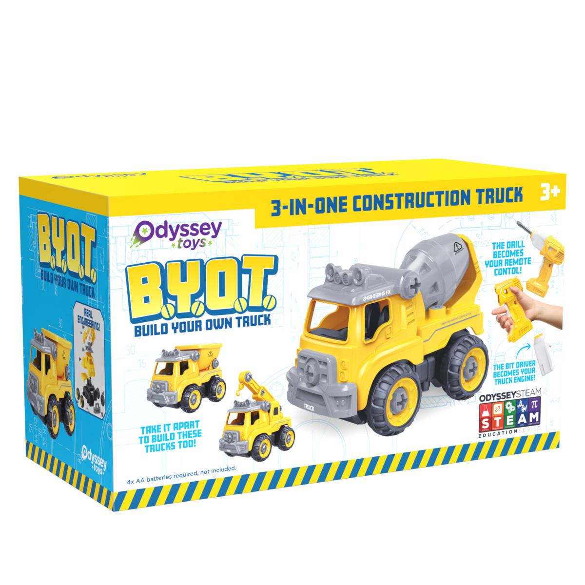 Odyssey Toys Stem Build Your Own Truck Kit 20539802 HSN