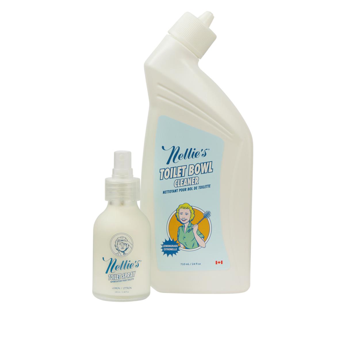 Nellie's Toilet Cleaner and Spray Kit 20581706 HSN