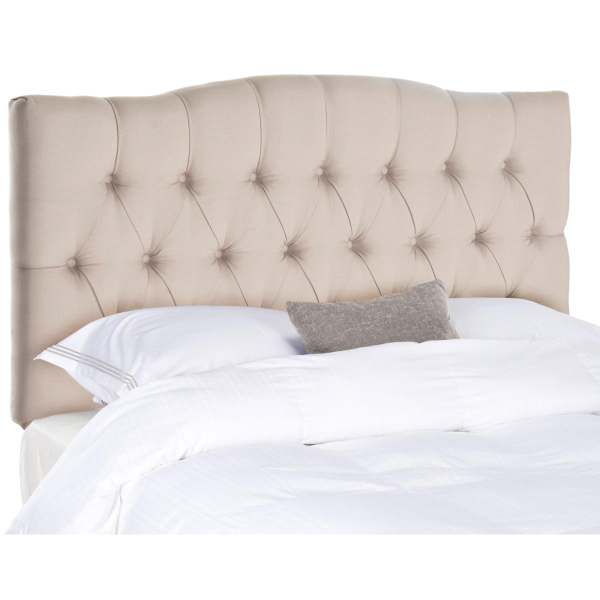 Axel Linen Tufted Headboard Queen 8230212 HSN
