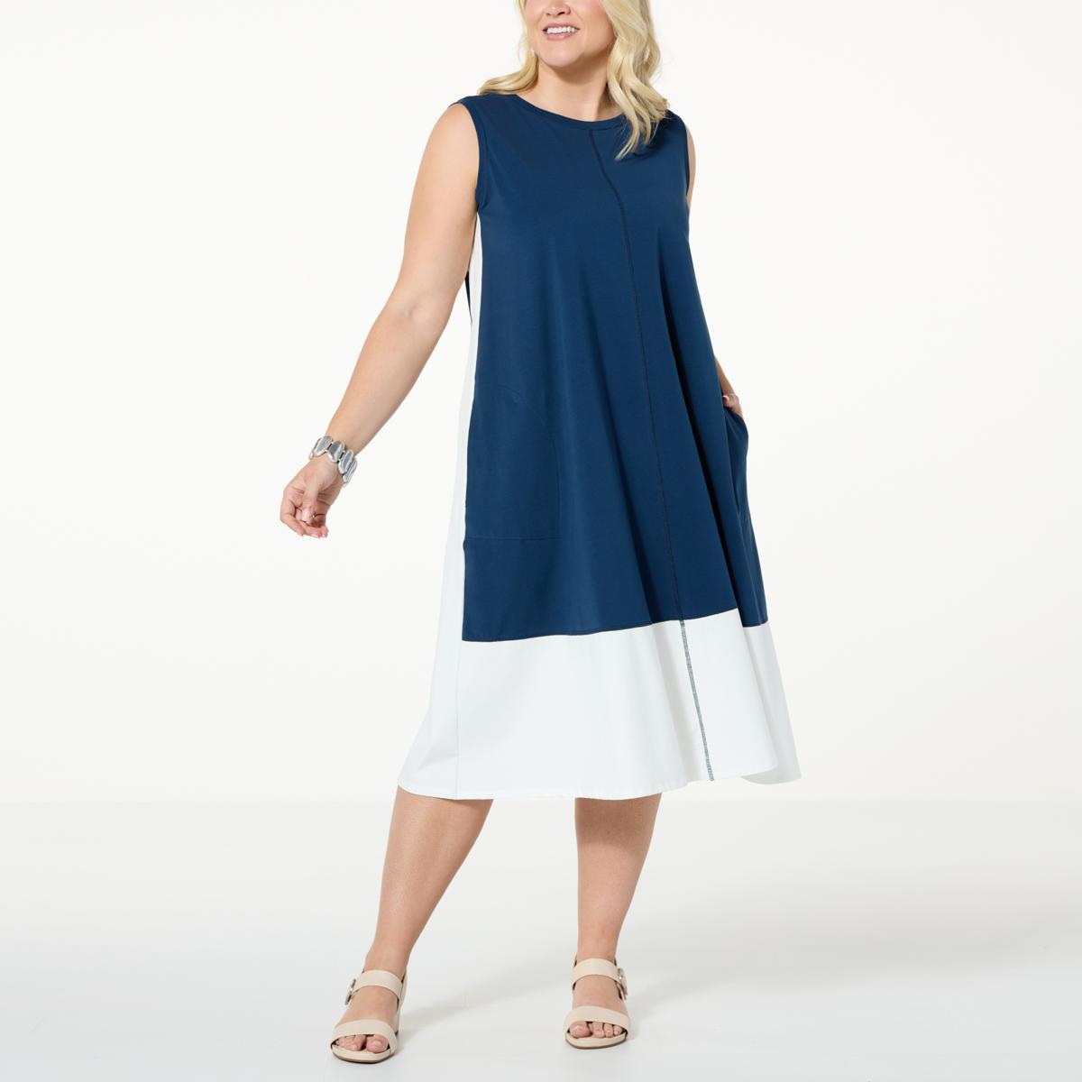 WynneLayers Colorblocked Sleeveless Dress - 20710273 | HSN