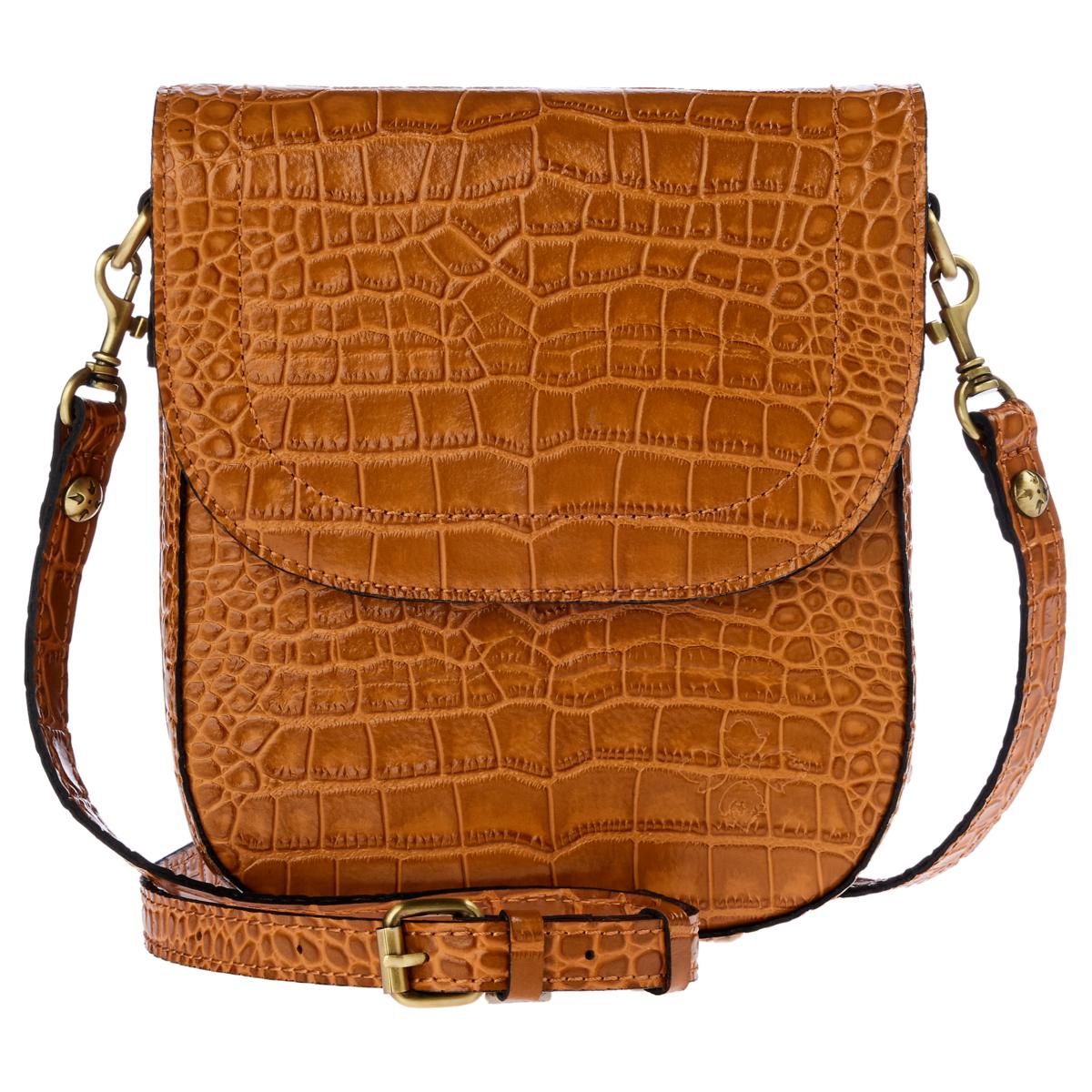Patricia Nash Perrone Leather Crossbody 20894368 HSN