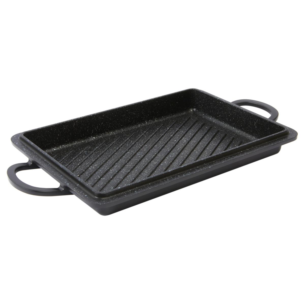 Curtis Stone DuraPan+ 2in1 Grill Pan 20904779 HSN