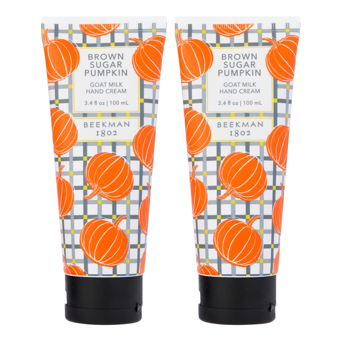 Beekman 1802 Goat Milk Hand Cream 2Pack Brown Sugar Pumpkin