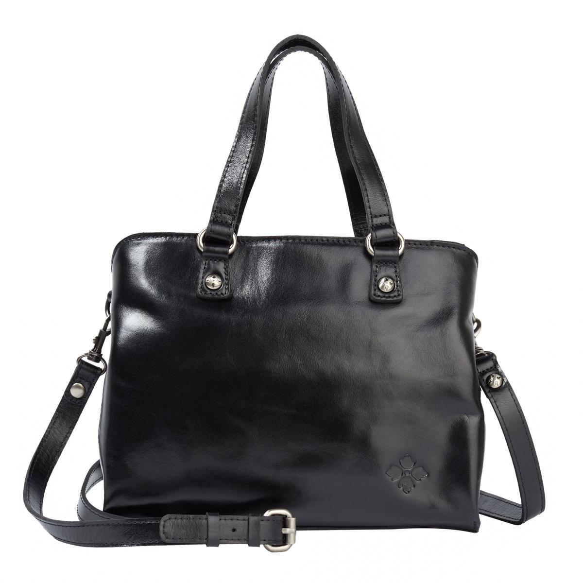 Patricia Nash Moggie Leather Satchel Crossbody 21263532 HSN