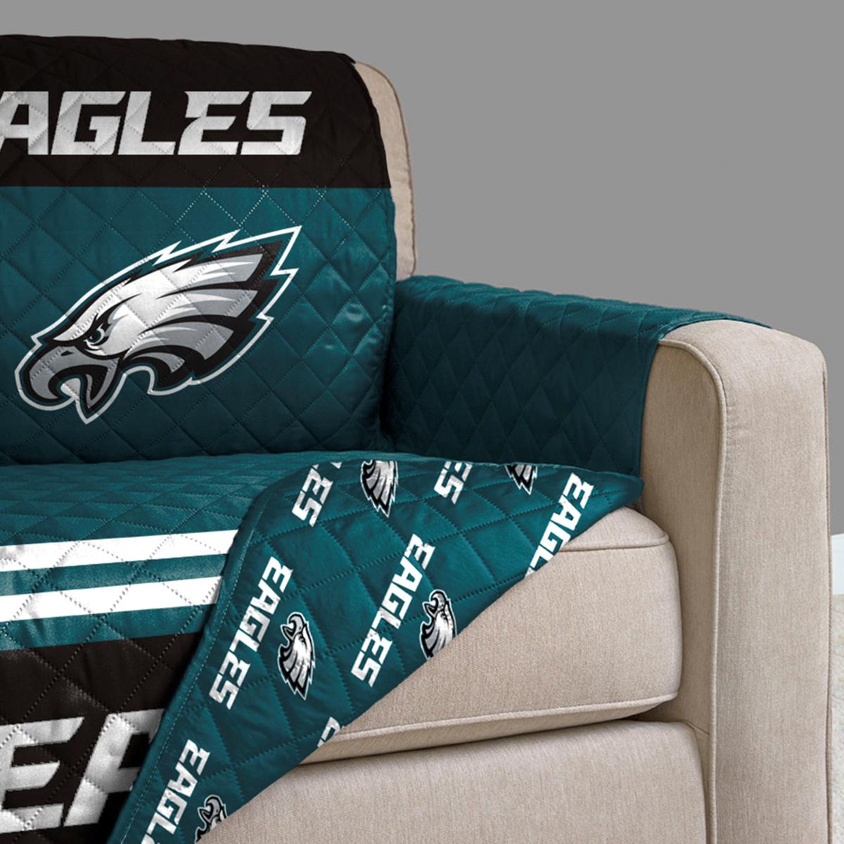 Officially Licensed NFL 80" x 65" Pegasus Furniture Cover Eagles