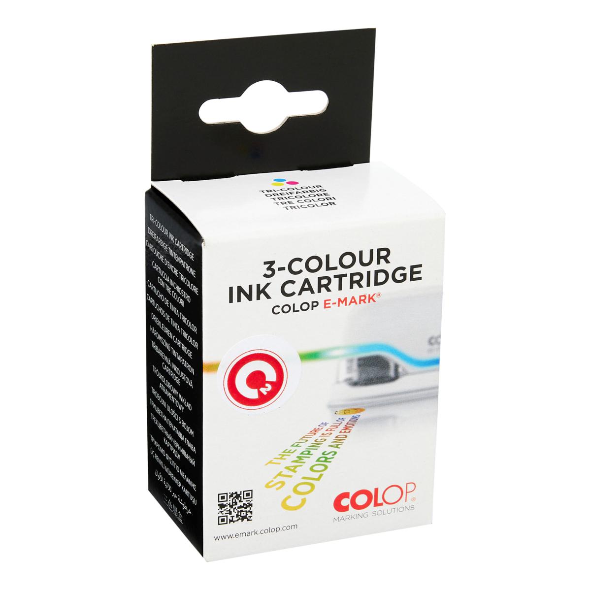 HP 3Color Ink Cartridge for Royal emark Go Mobile Handheld Printer
