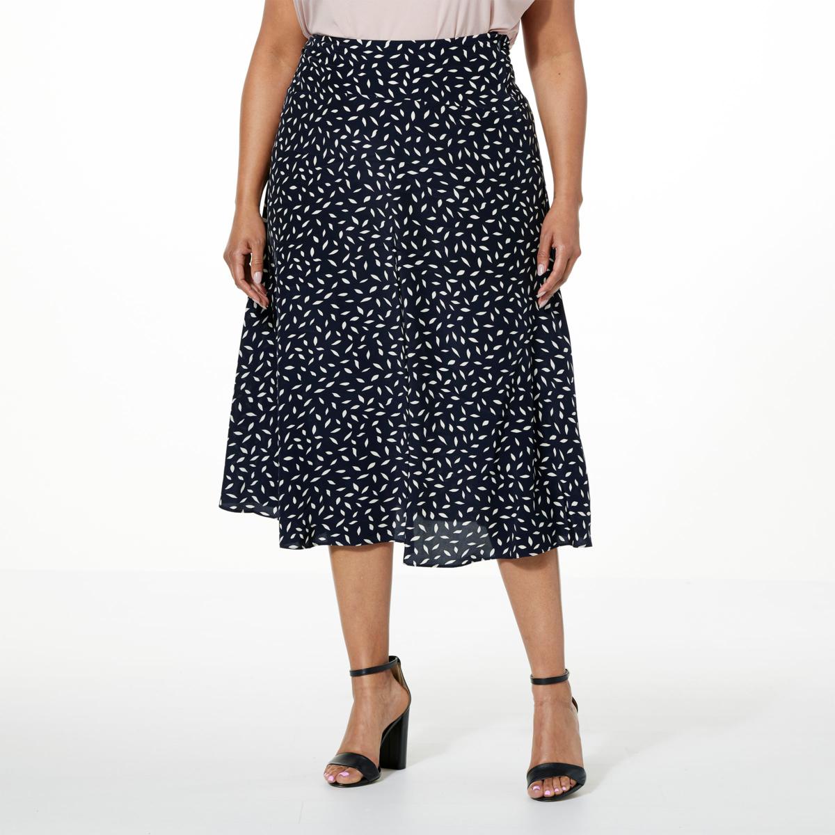 Jaclyn Smith Yoked A-line Skirt - 22075152 | HSN