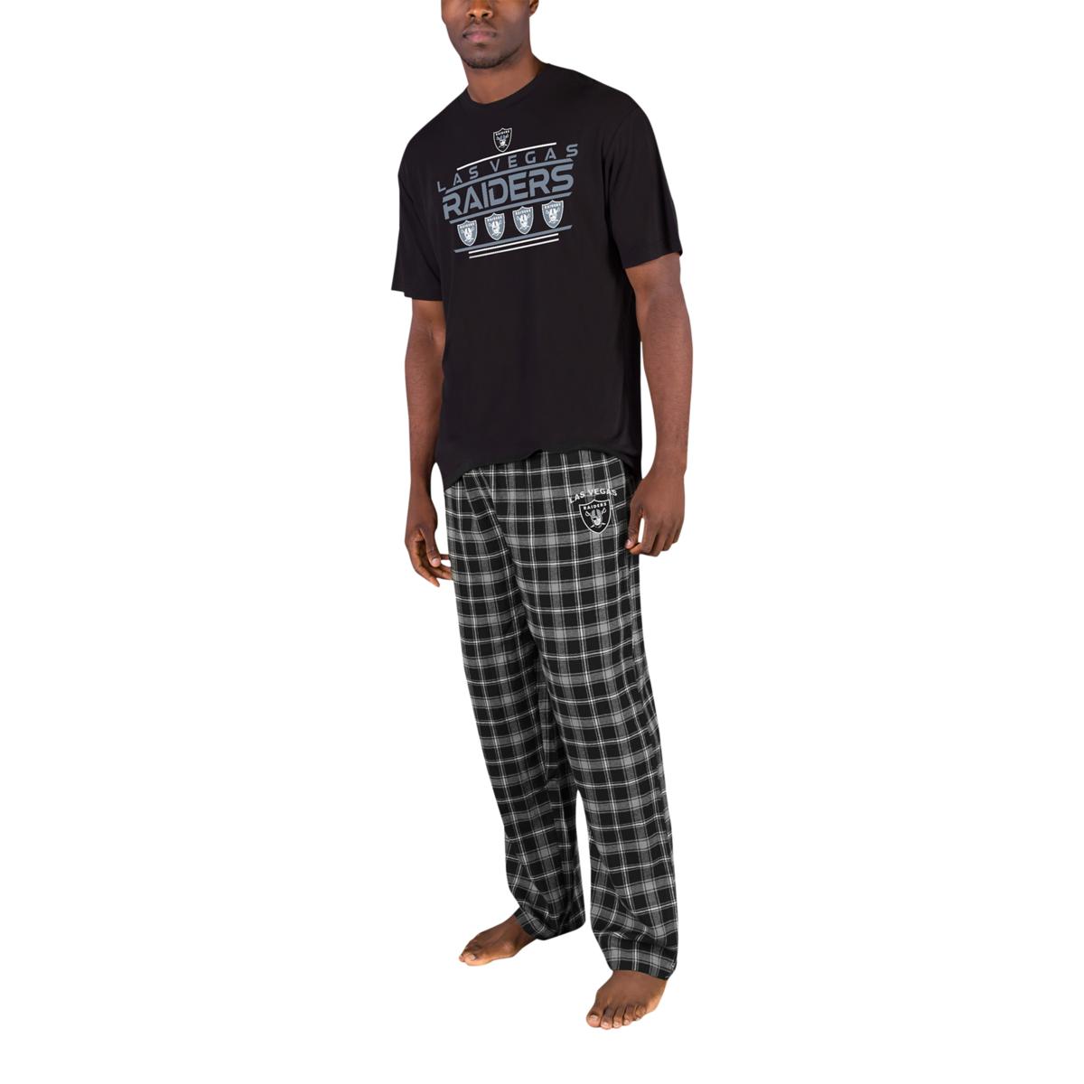 Officially Licensed NFL Men's Artic Plaid Sleep Set by Concepts Sport ...