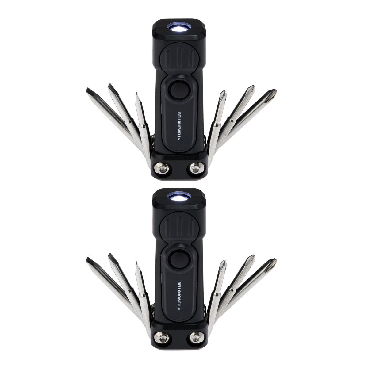 Bell+Howell LED Worklight 6 Screwdriver Tool Set 2pack 22129642 HSN