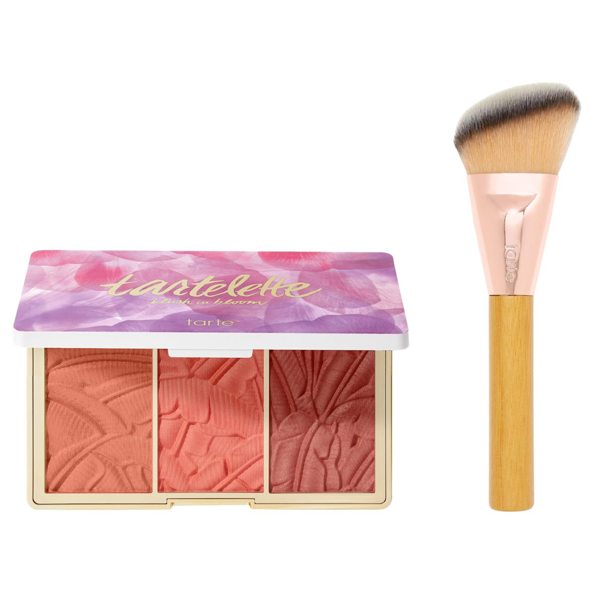 tarte Blush in Bloom Amazonian Clay Blush Palette and Brush 22634343