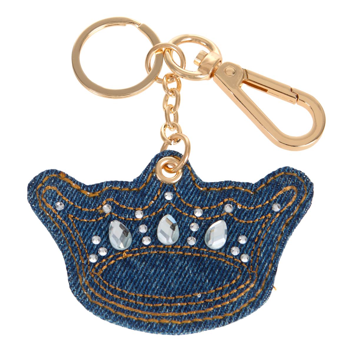 DG2 by Diane Gilman Embellished Denim Keychain | HSN