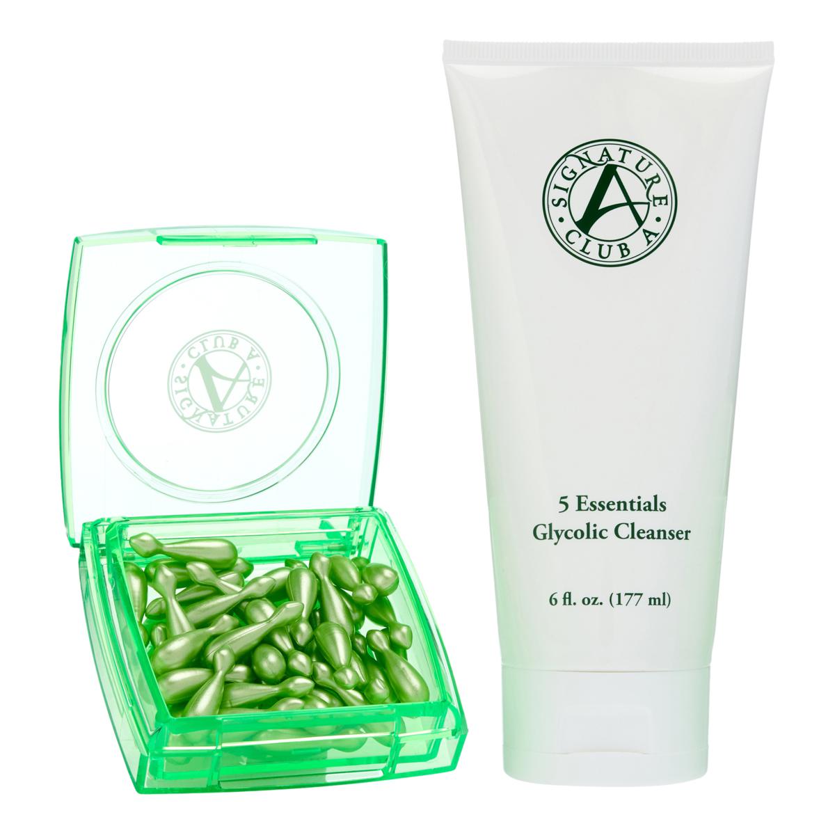 Signature Club A By Adrienne Cleanse and Moisturize 2Piece Set