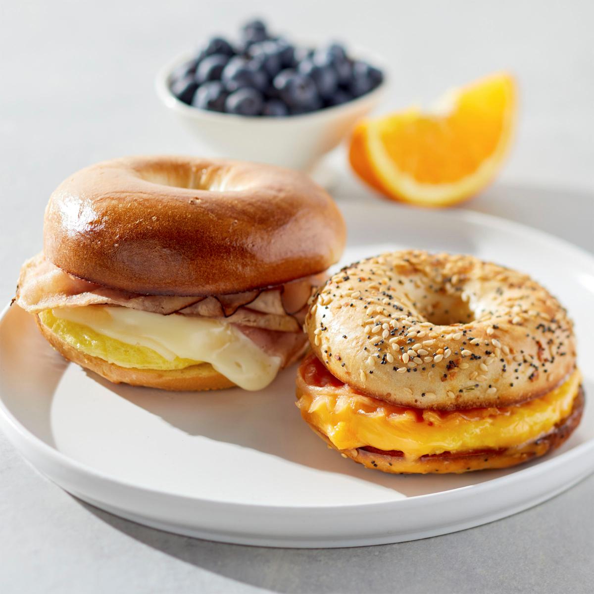 Brooklyn Food Group 12-pc 4oz.Combo Flavor Bagel Sandwiches Auto-Ship ...
