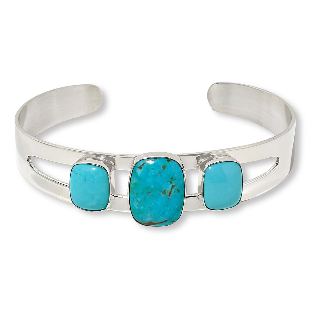 Jay King Gallery Collection Kingman Turquoise Cuff Bracelet - 23307332 ...