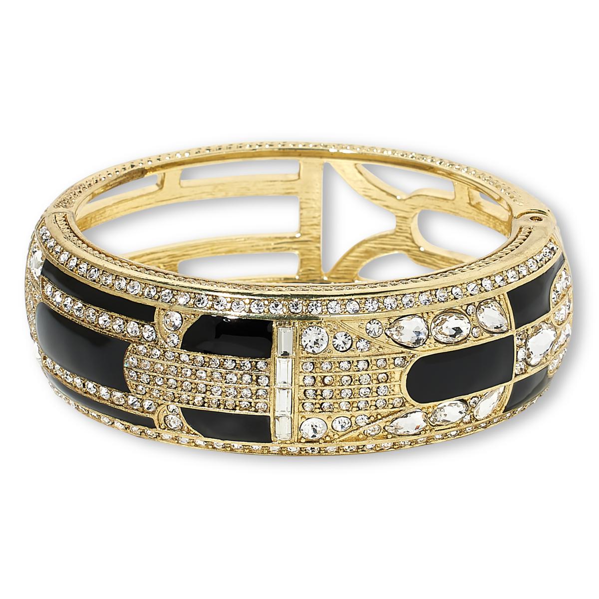 Heidi Daus To Tie For Art Deco Inspired Bangle Bracelet | HSN