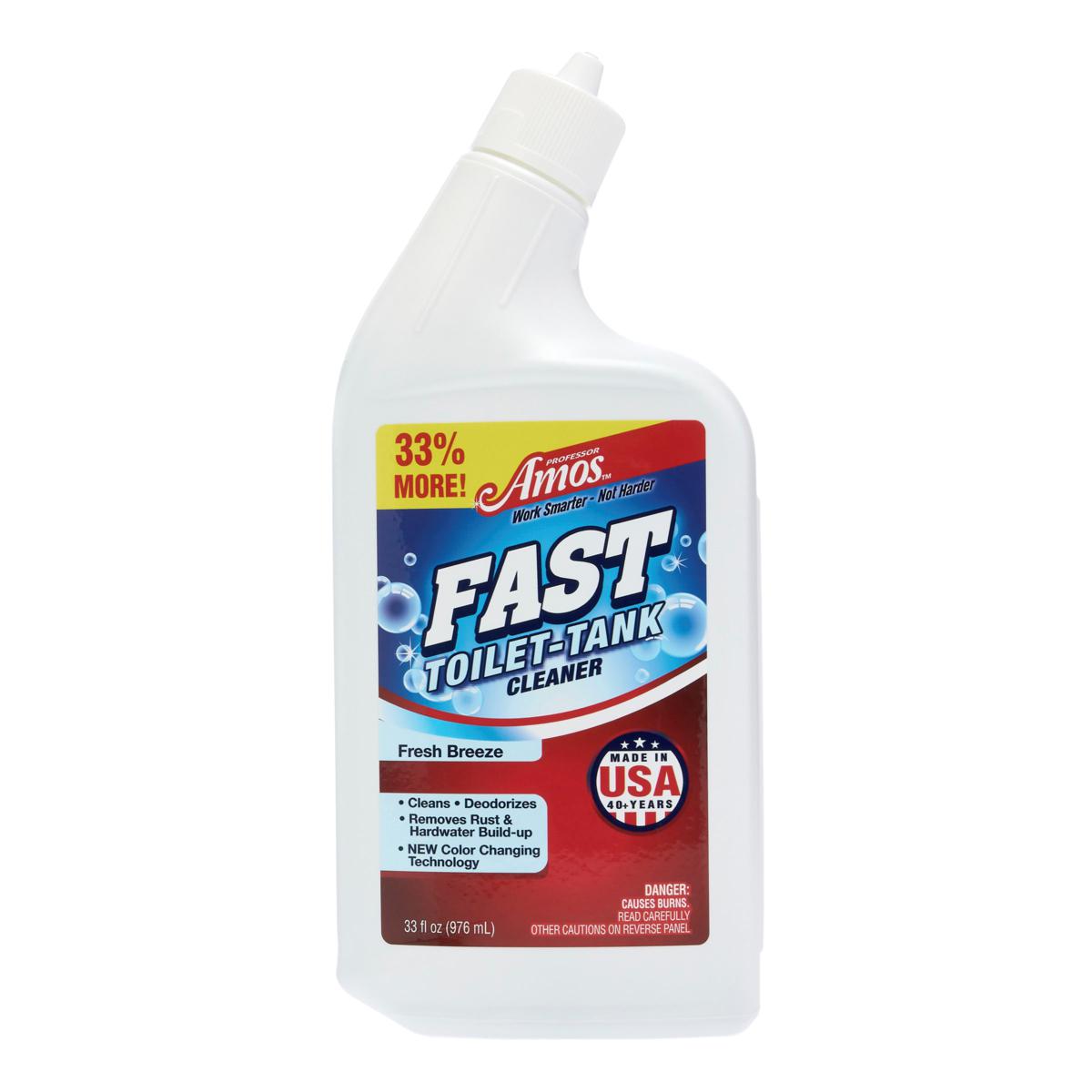 Professor Amos FAST Toilet & Tank 33 oz. Concentrate Cleaning Solution ...