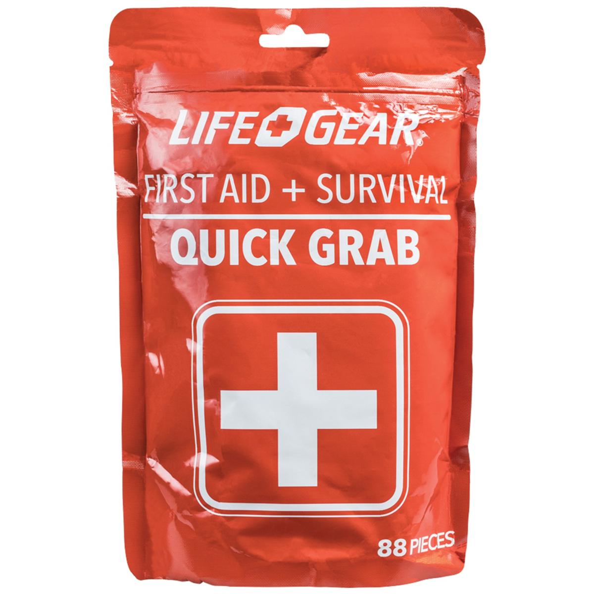 Life+Gear 88piece Quick Grab First Aid and Survival Kit 8957762 HSN