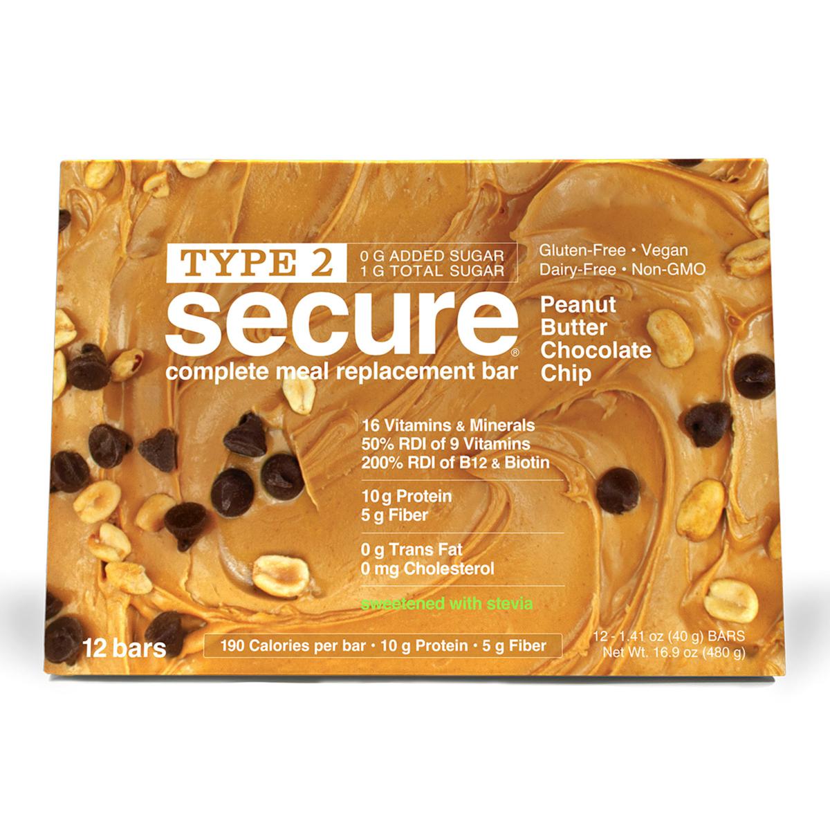 Andrew Lessman Type 2 Secure Complete Meal Replacement Bars with Stevia ...