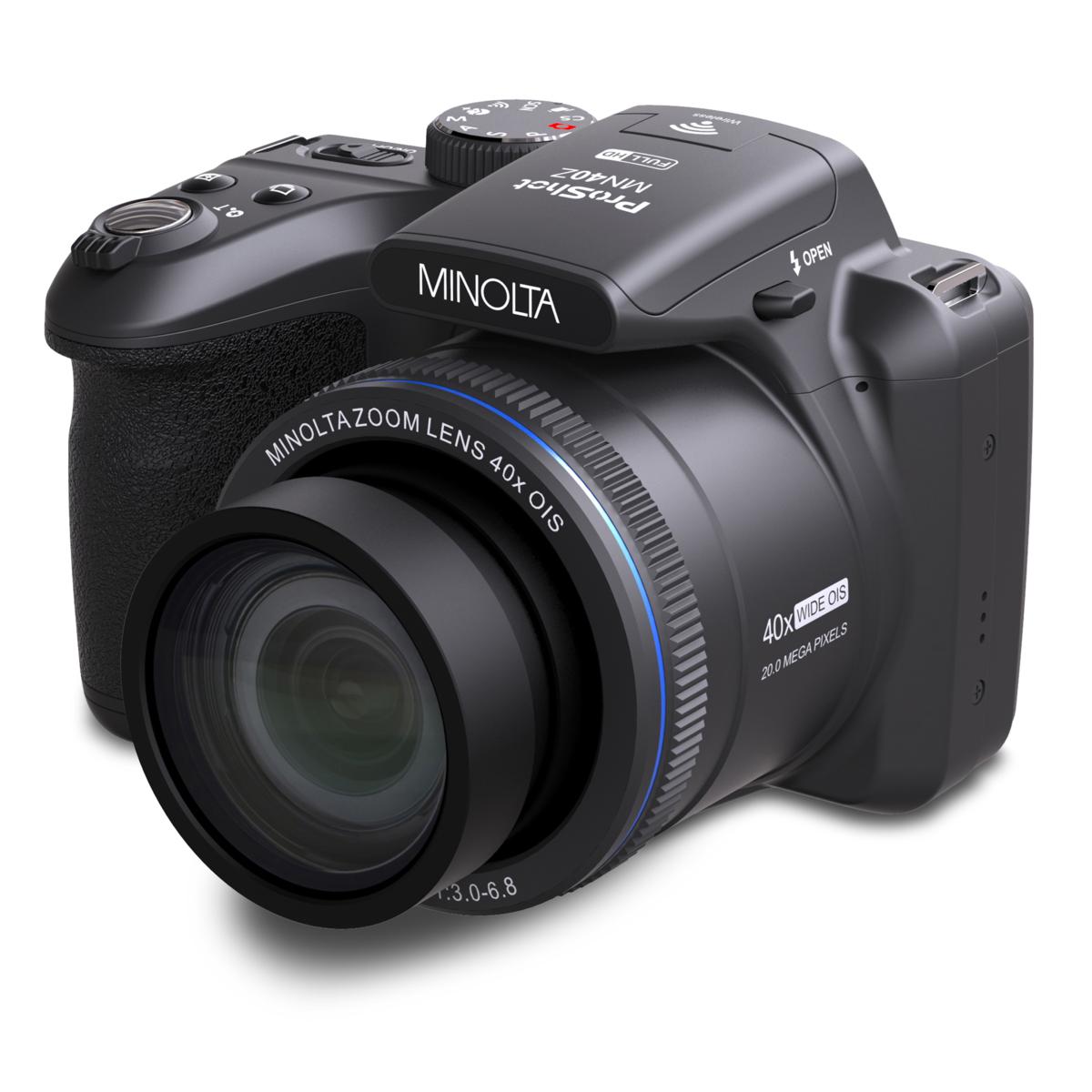 Hsn Camera Minolta MN40Z Bridge Camera 20MP 40X Optical Zoom | HSN