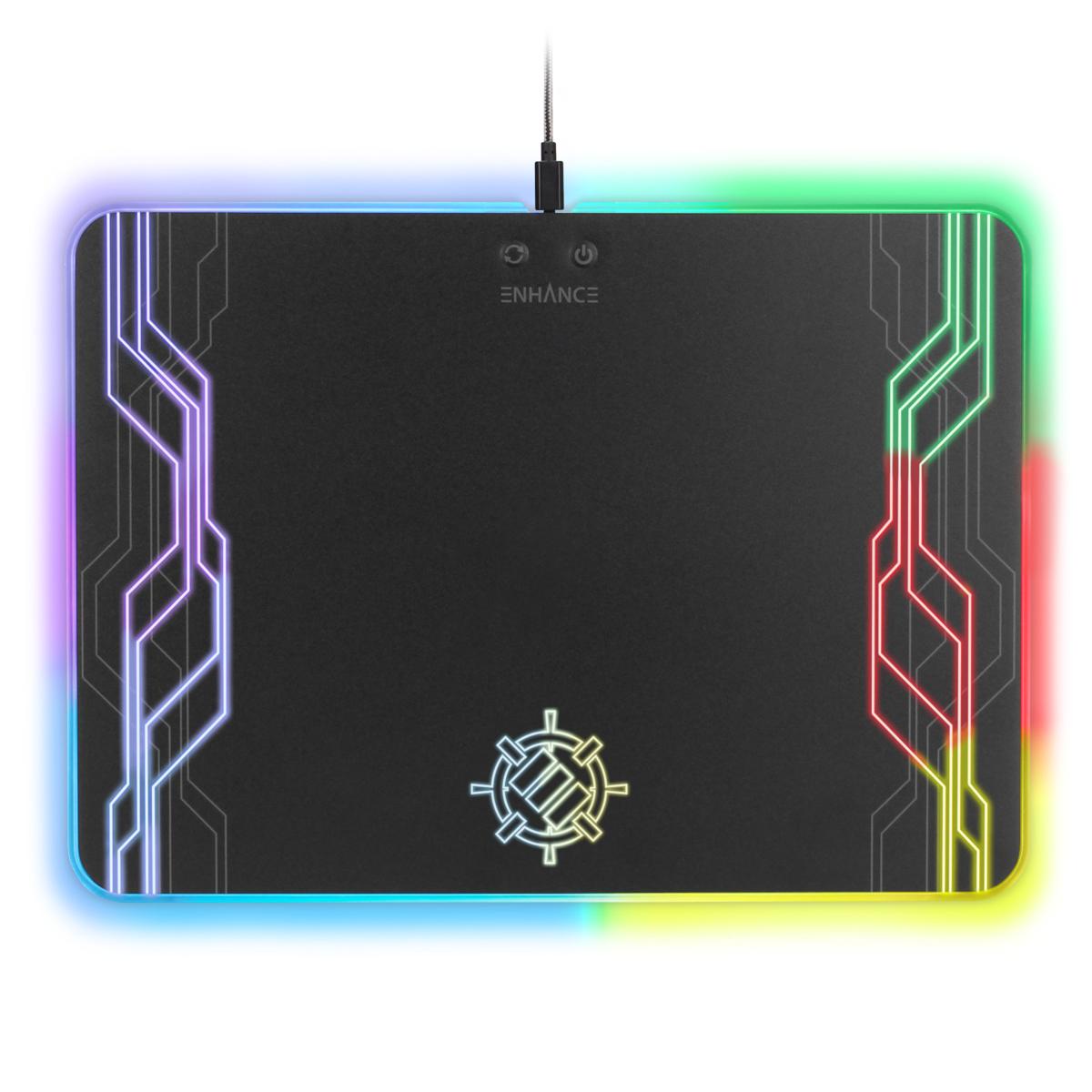 ENHANCE LED Gaming Mouse Pad 9766868 HSN