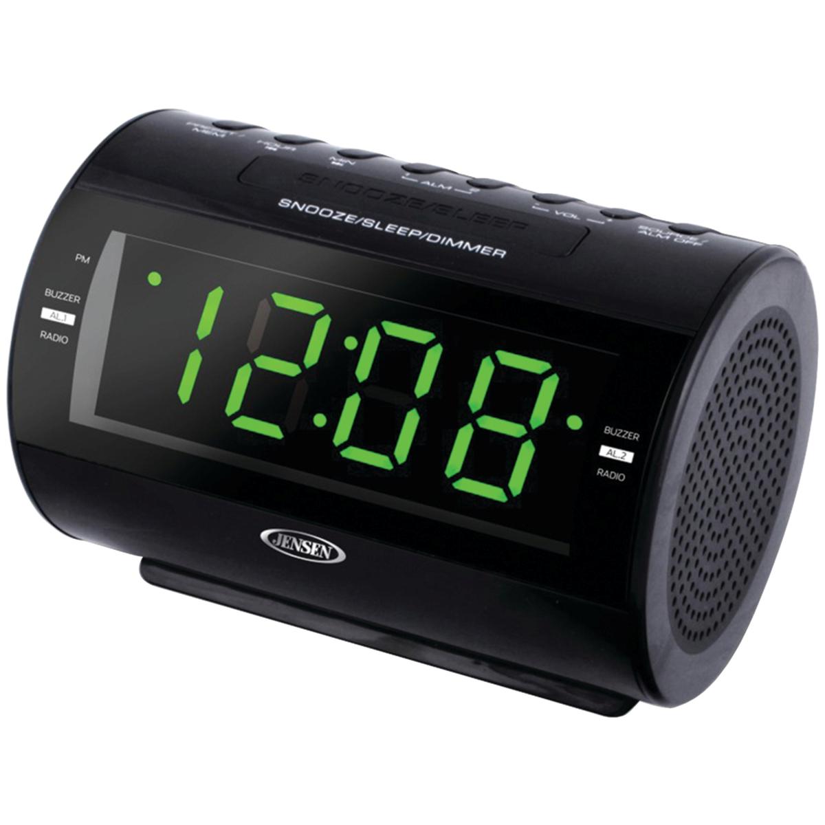 Jensen Jcr 210 Am Fm Dual Alarm Clock Radio 9806384 Hsn