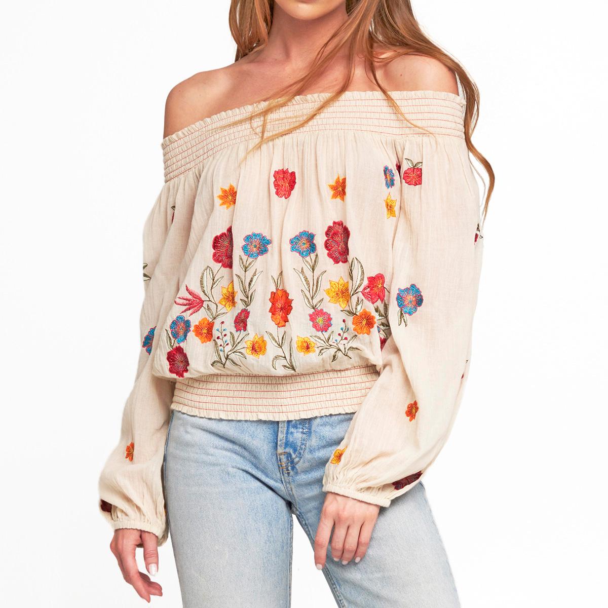hsn off the shoulder tops