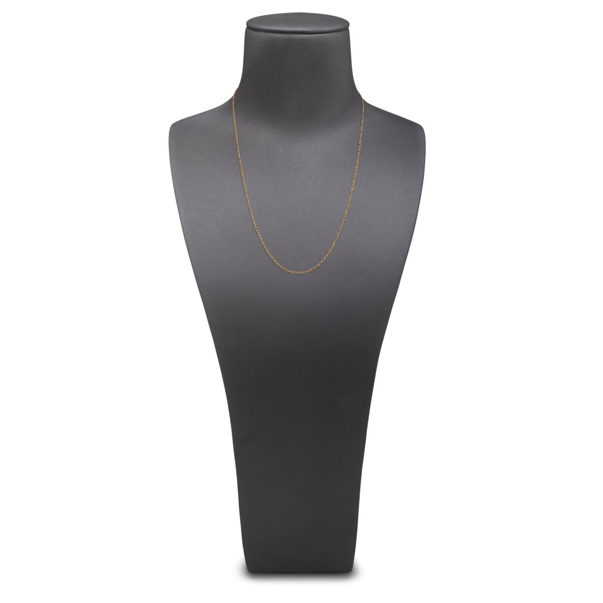 14K Figaro 16" Chain - 23223275 | HSN