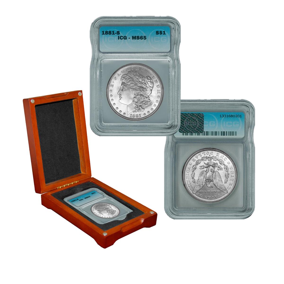 S Mint Morgan Silver Dollar