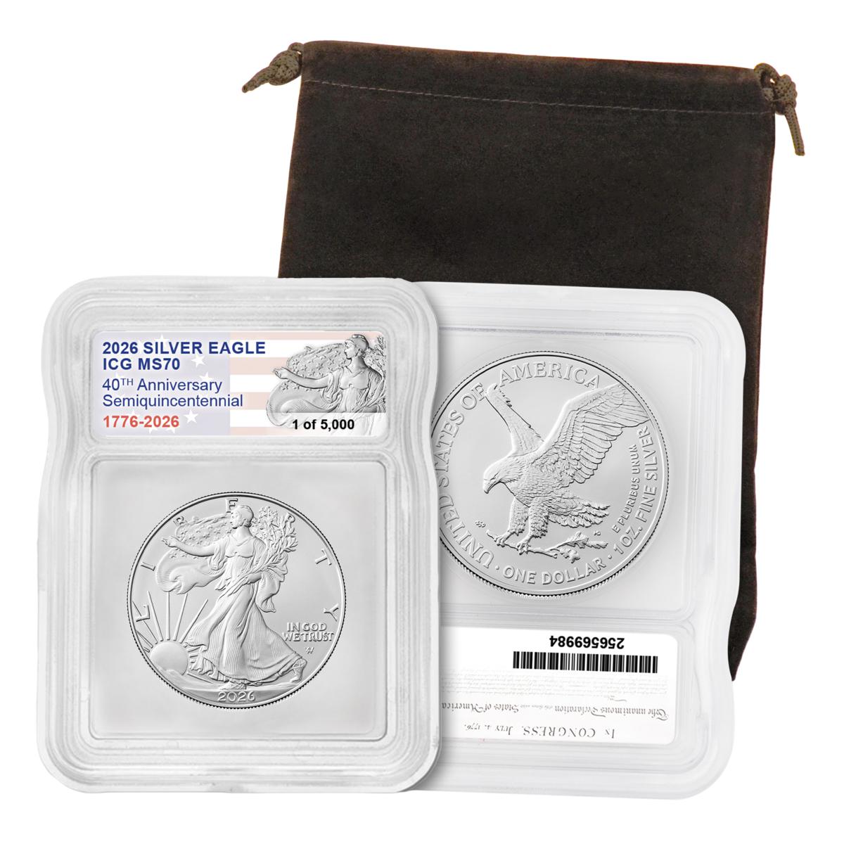 2026 MS70 ICG 40th Anniversary 