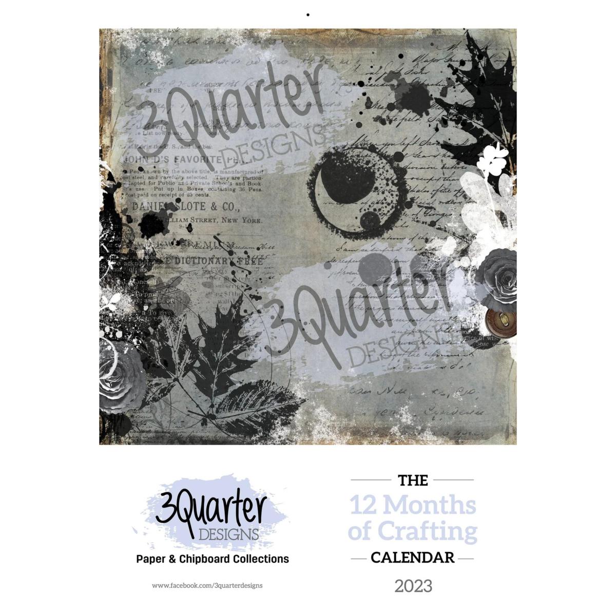 3Quarter Designs 12 Months Of Crafting Calendar 2023 20793492 HSN