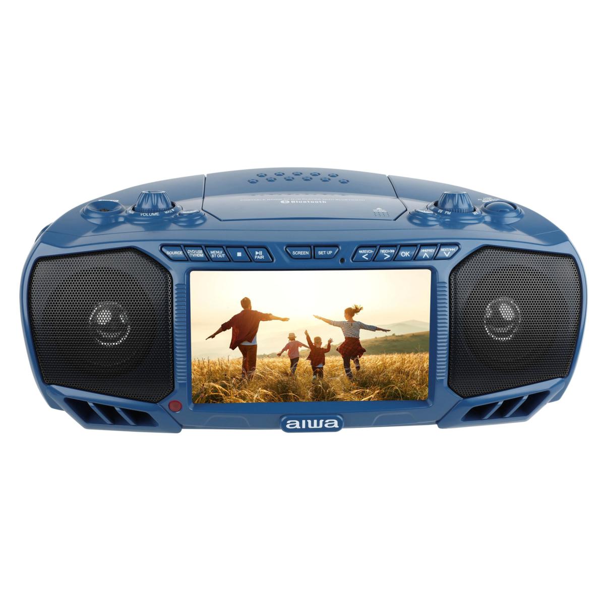 Bluetooth boombox tv 2024 and dvd player