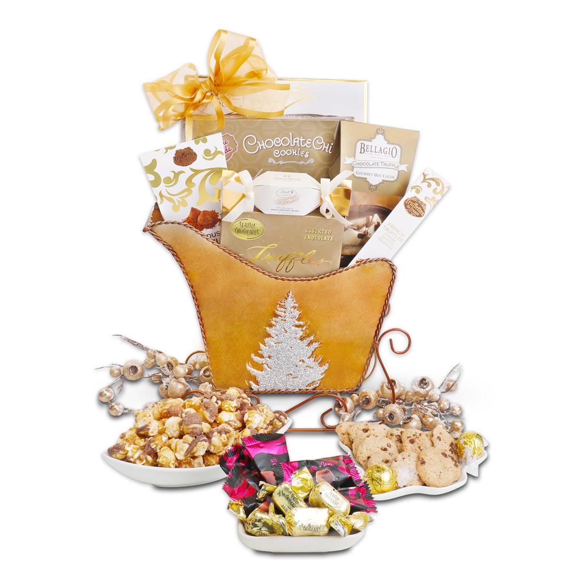 Alder Creek Sweet Sleigh Rides Gift Basket - 23468483 | HSN