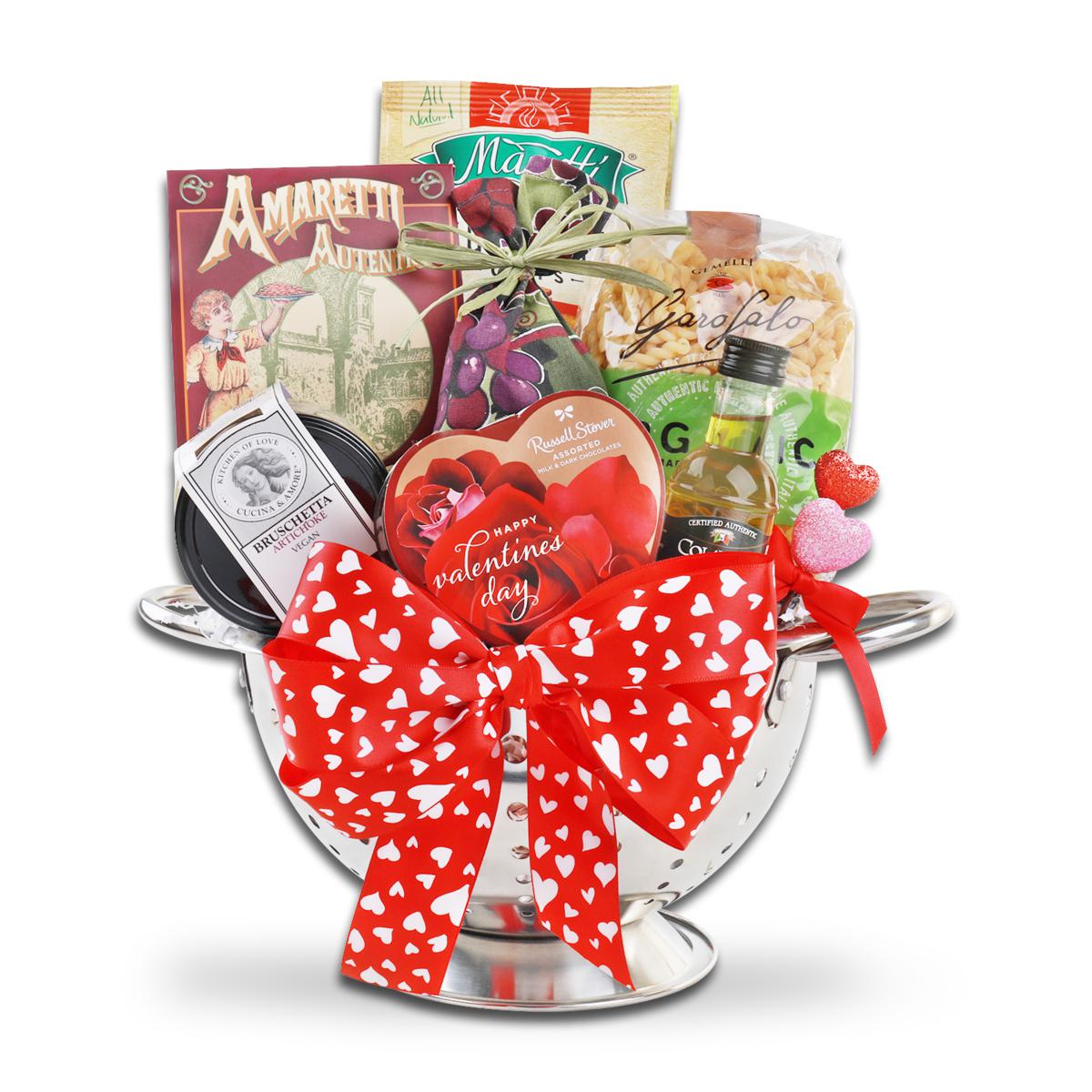 Romantic Evening For Two Gift Basket