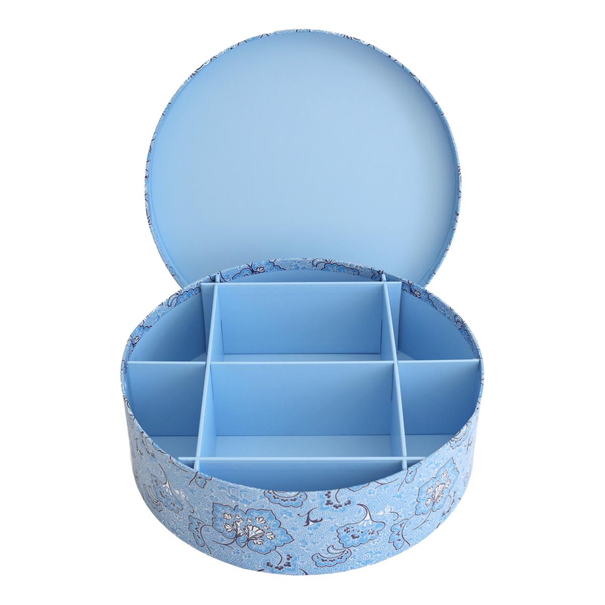 Anna Griffin® Canton Bleu Hat Box Storage | HSN display picture 1