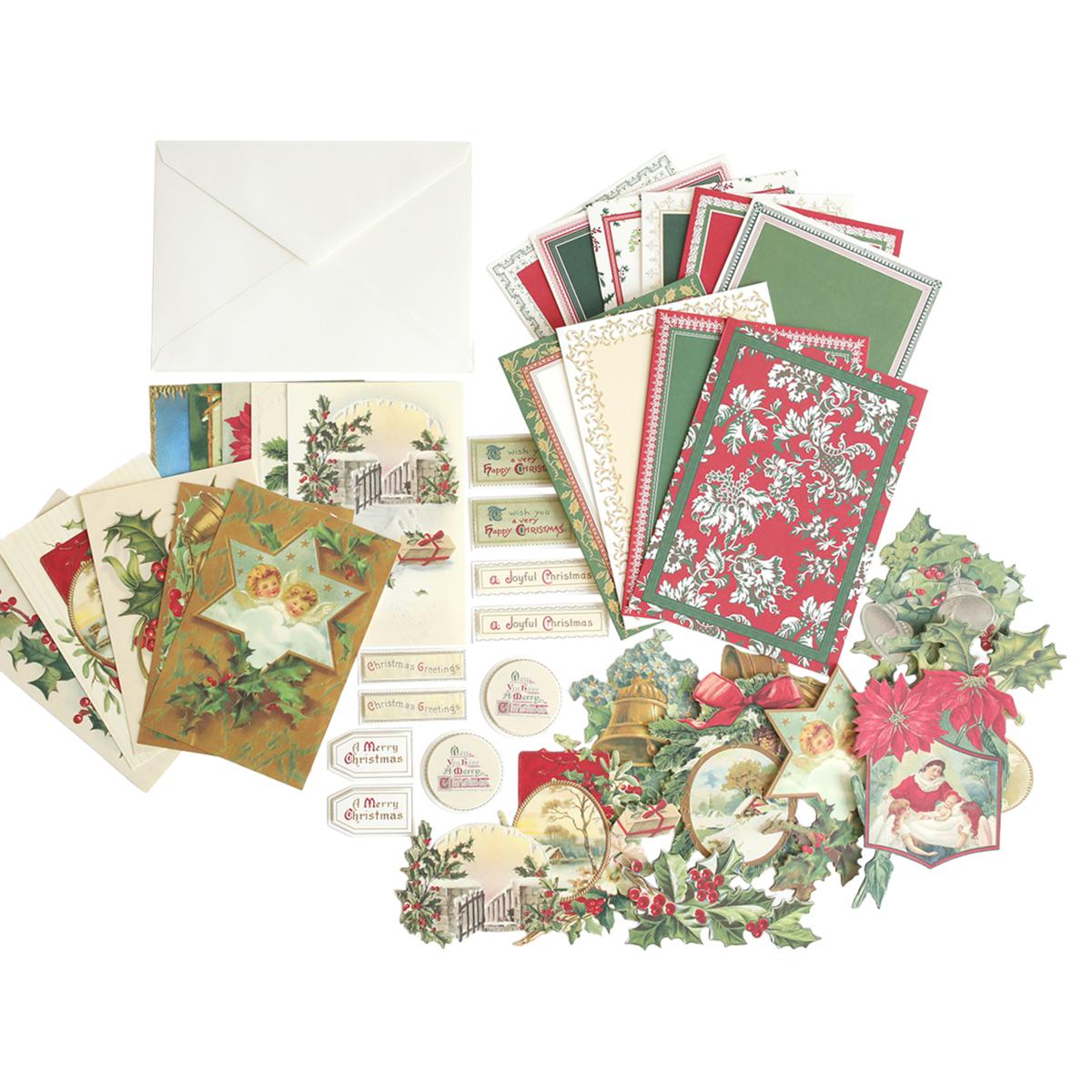 Anna Griffin® Christmas Post Card Kit - Set of 10 | HSN