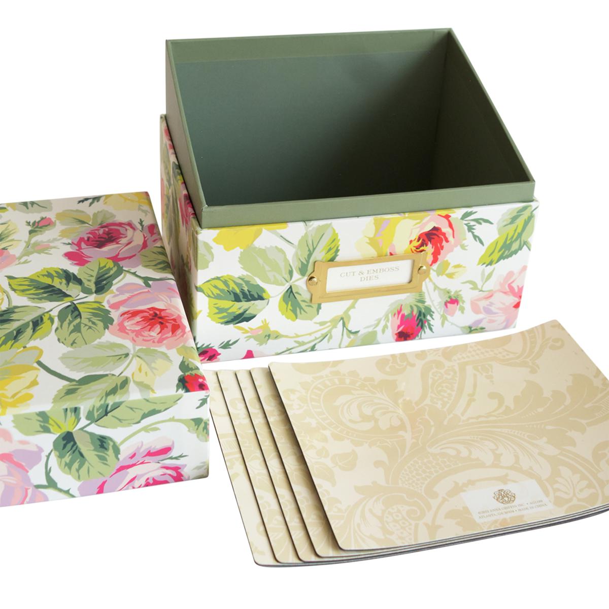 Die Cut Storage, This is an old repurposed file card holder…