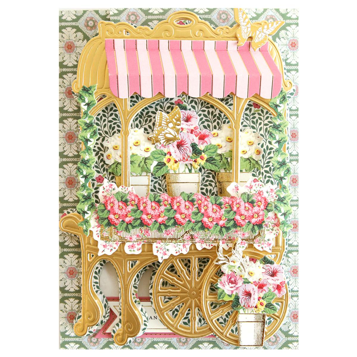 Amelie Floral Jewelry Roll - Anna Griffin