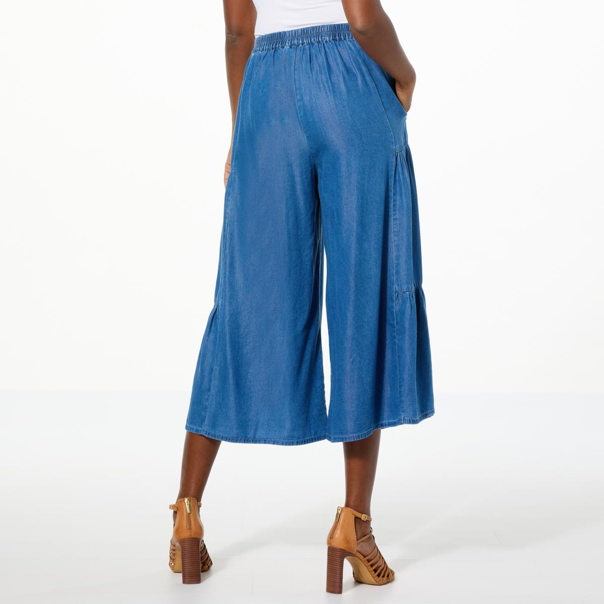 Linen Gaucho Pants – La Garçonne