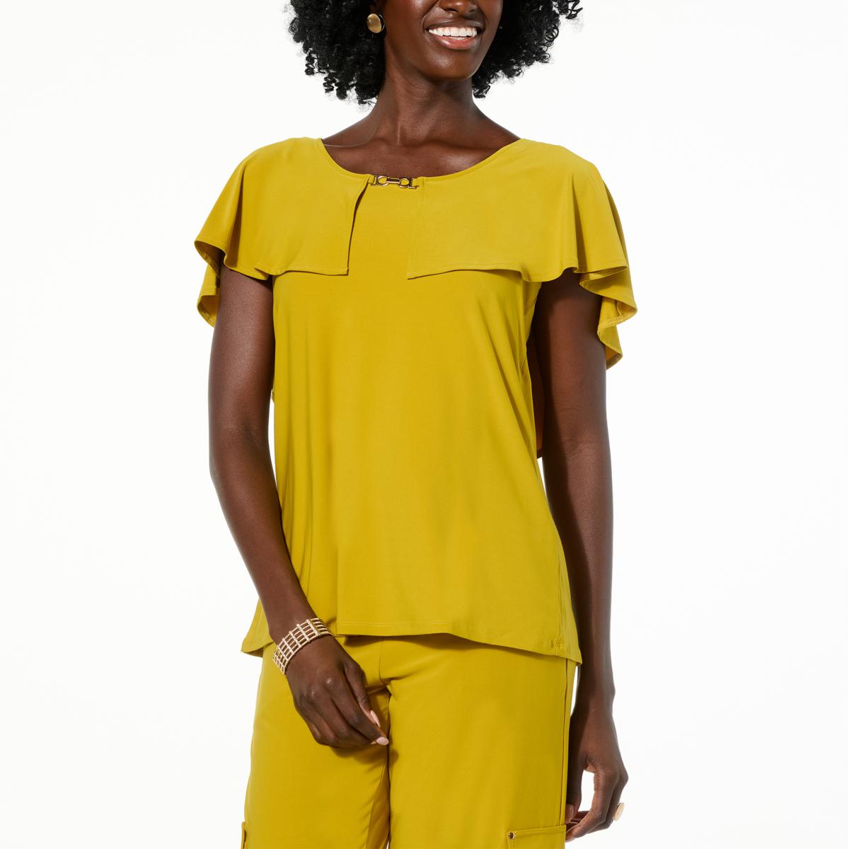 【UNOF】TWO-TONE LAYERED KNIT TOP TWO-TONE LAYERED KNIT TOP – UNOF