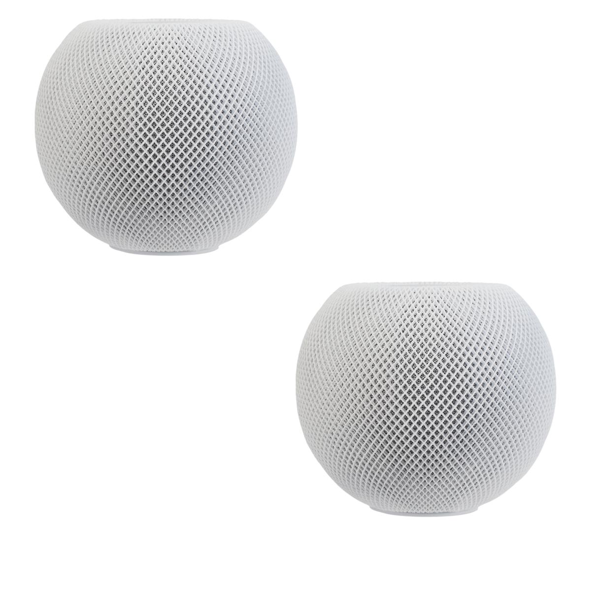 Apple HomePod Mini 2-pack Bundle with Covers, Stands and Voucher