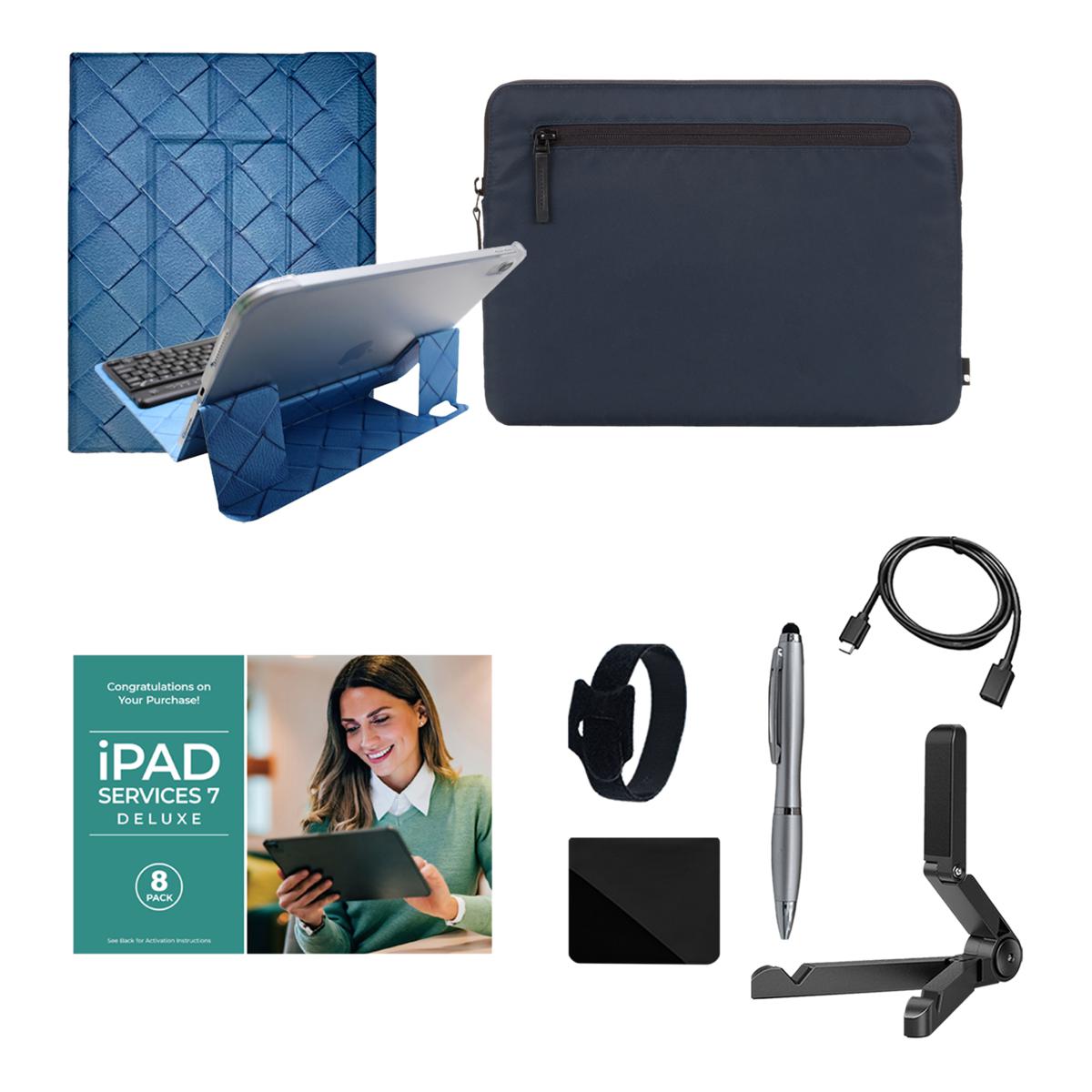 Apple iPad 11" 11th Gen Yellow 128GB Wi-Fi Bundle w/Case & Voucher | HSN